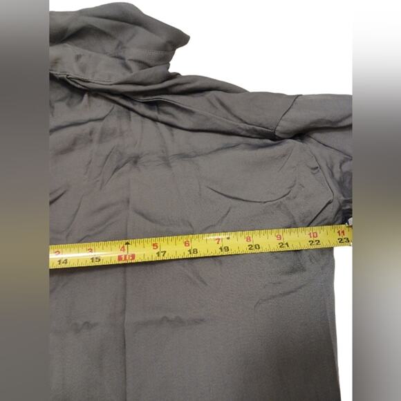 NEW! Toby Heart Ginger Long Shirt Dress Sz S Khaki Bohemian Preppy Lagenlook - Picture 11 of 13